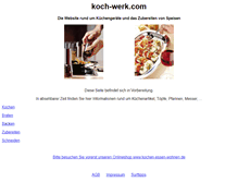 Tablet Screenshot of koch-werk.com